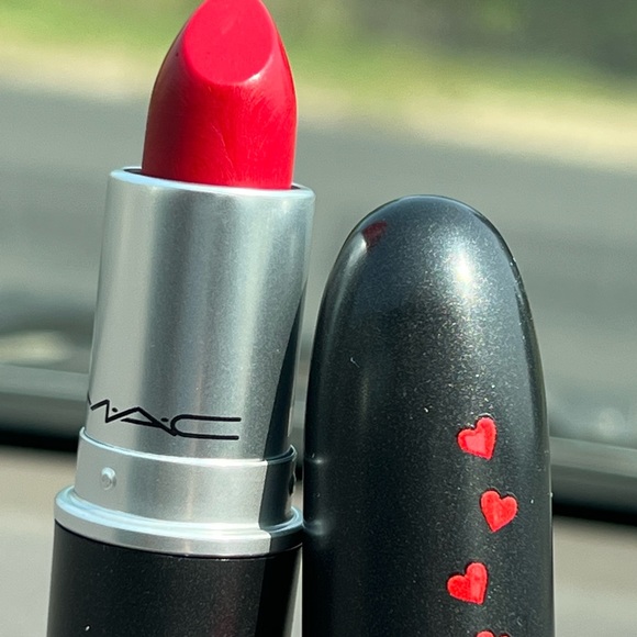 I LOVE YOU MAC Retro Matte Lipstick RUBY WOO - Picture 6 of 13